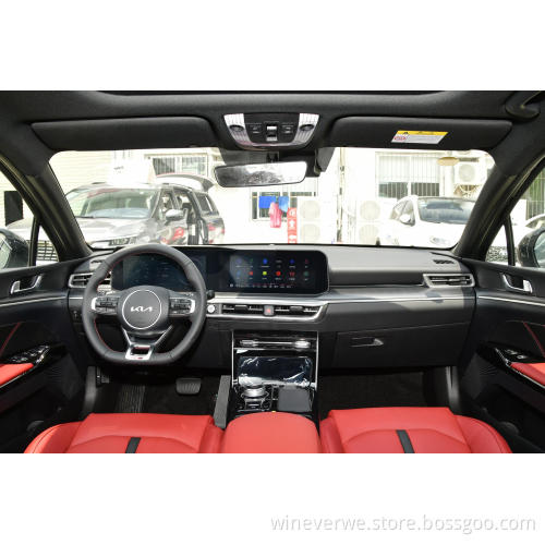 2021 380T GT LINE KIA K5 Sedan Kereta Digunakan Kereta Pemandu Kiri Kereta Petrol 4 Pintu 5 Tempat Duduk Max Speed ​​240km/j